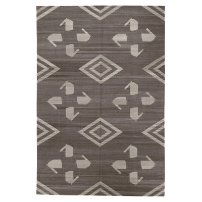 Flatweave Wool Area Rug