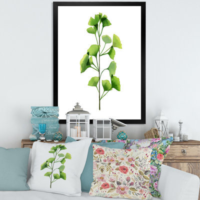Field Plant Foliage - reproduction d'art sur toile