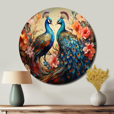 Tarajah - People Round Metal Art