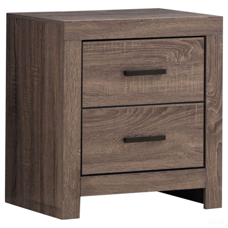Table de chevet 2 tiroirs Brantford