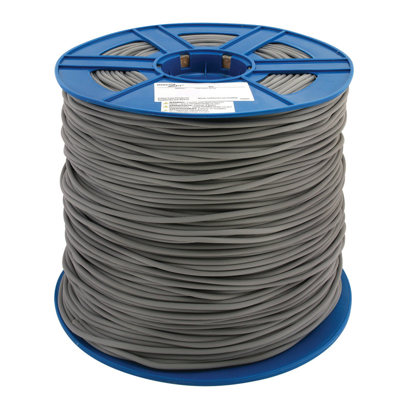 Cannelure de retenue pour écran Prime-Line, Gris, 9"