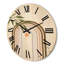 Horloge murale abstraite soleil et lune avec feuille I-63903775
