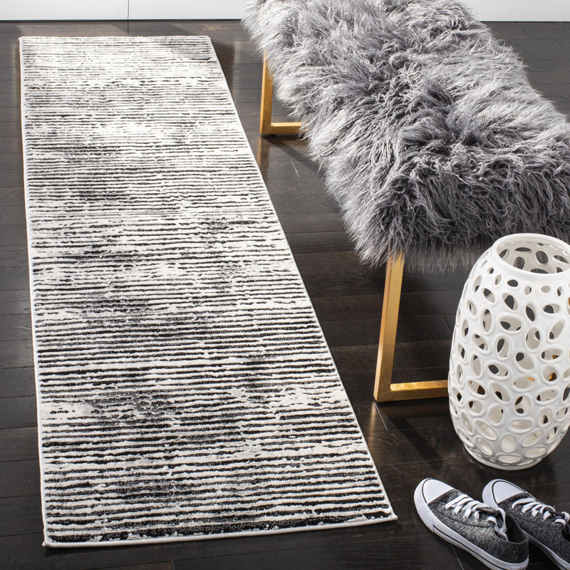 Fowler Performance Abstract Rug, Runner 2' x 8'