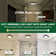 80 CFM Bathroom Fan with LED Light