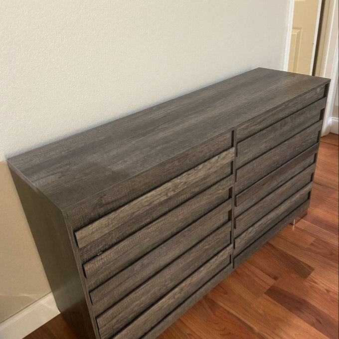Ebern Designs Louby 6 Drawers Dresser For Bedroom, 54" Wide Chest Of  Drawers & Reviews | Wayfair