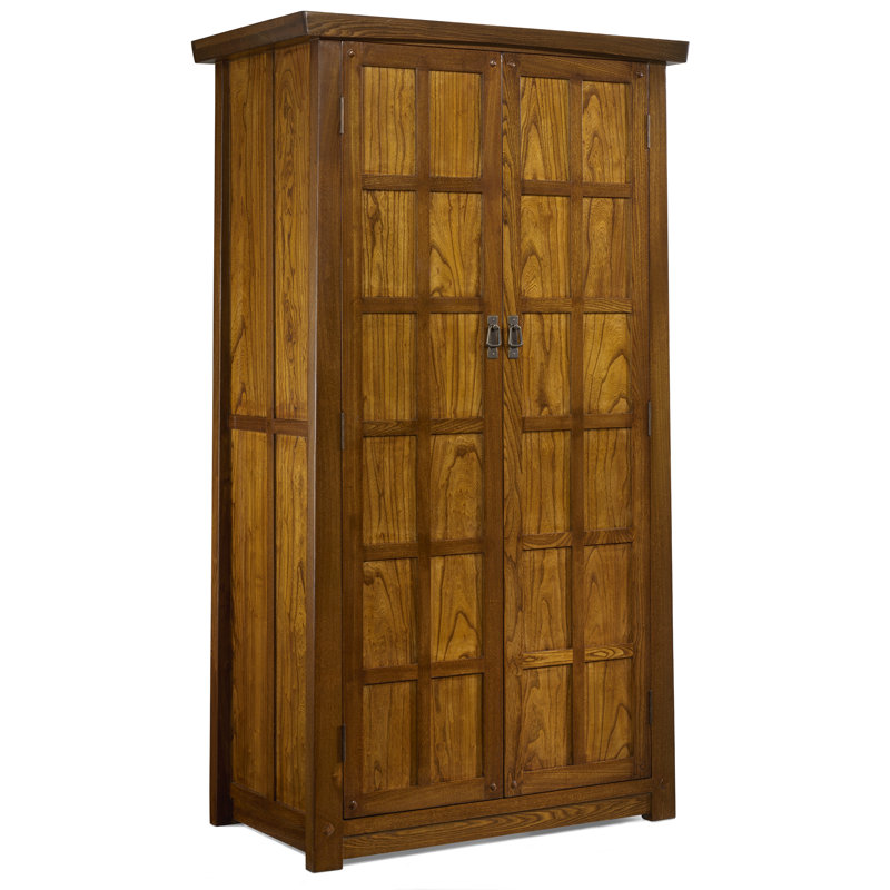 Bevans 2 Door Solid Wood Wardrobe