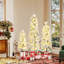 Arbre de Noël artificiel 3 '4' 5 'avec 30 + 50 + 70 lumières DEL