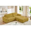 3 Piece Upholstered Sectional Sofa with Removable Ottoman-357018614