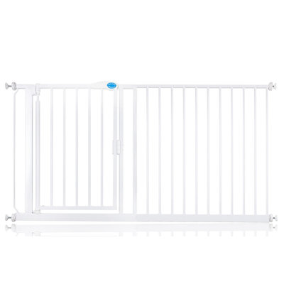 Adjustable Pressure Mounted Pet Gate Free Standing Pet Gate Wall Mounted Pet Gate Pet Gate Accessory With Door