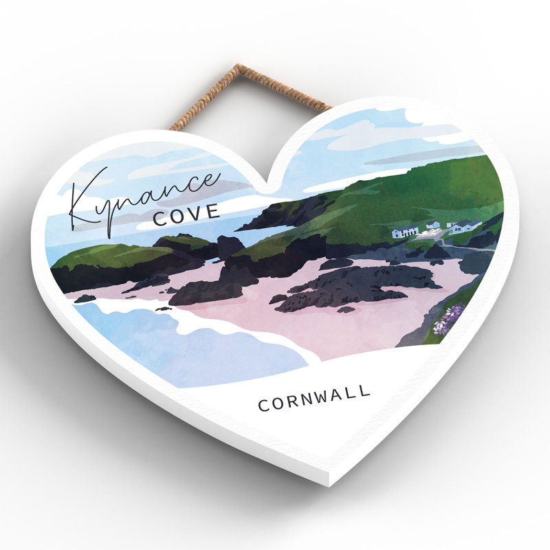 Kynance Cove Cornwall - No Frame Print on Wood