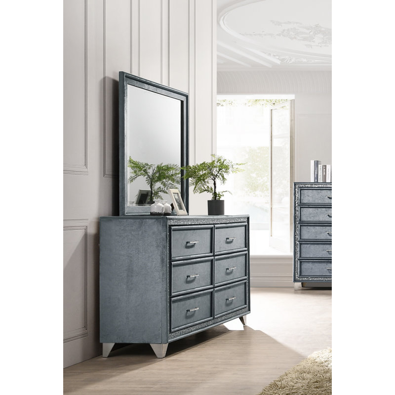 58'' W 6 - Drawer Dresser