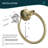 Wall Mounted Towel Ring With Installation Hardware-71878585