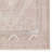 Vibe by Bungalow Rose Afshari Medallion Machine Washable Mauve/Light Blue Area Rug-1680416863