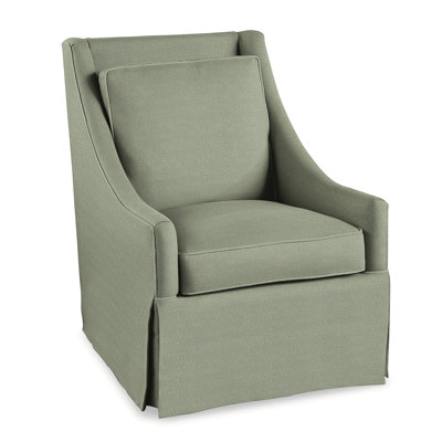 Teagan Upholstered Slipcovered Armchair