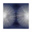 Silver Sunburst On Blue II by Abby Young - Print on Canvas-1413601530-1434987284