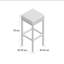 Cordish Upholstered Counter Stool with Metal Frame-11882392