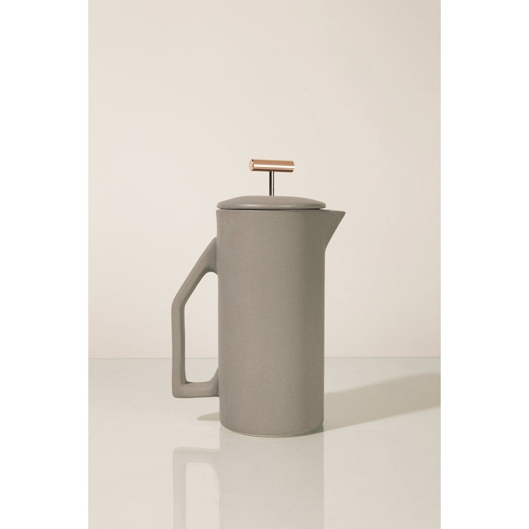 Yield Ceramic French Press - Chartreuse