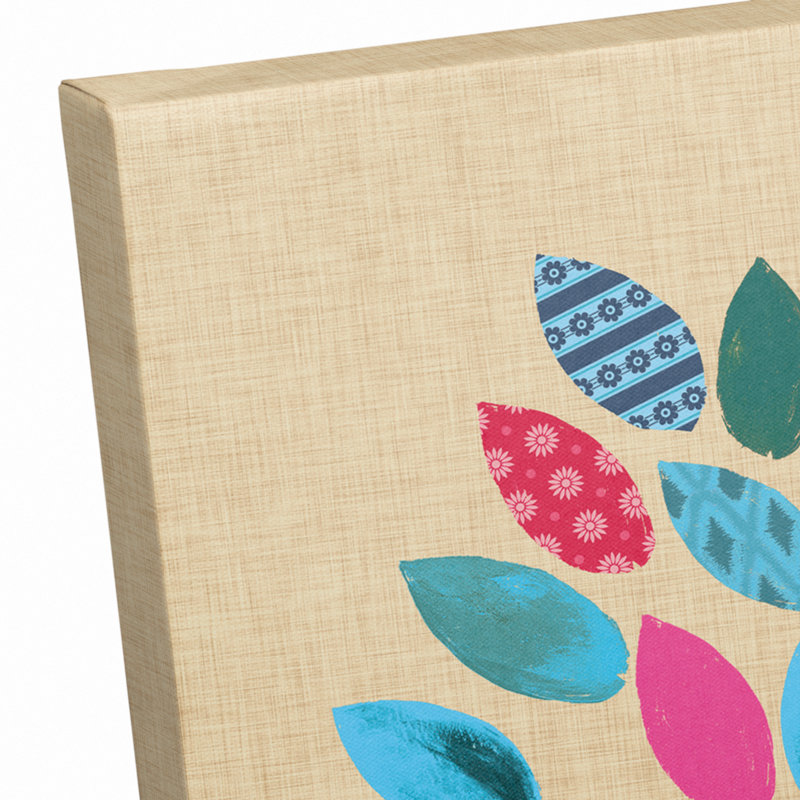 Art sur toile arborescent Belanger, H 16 po x l 20 po x P 1,25 po