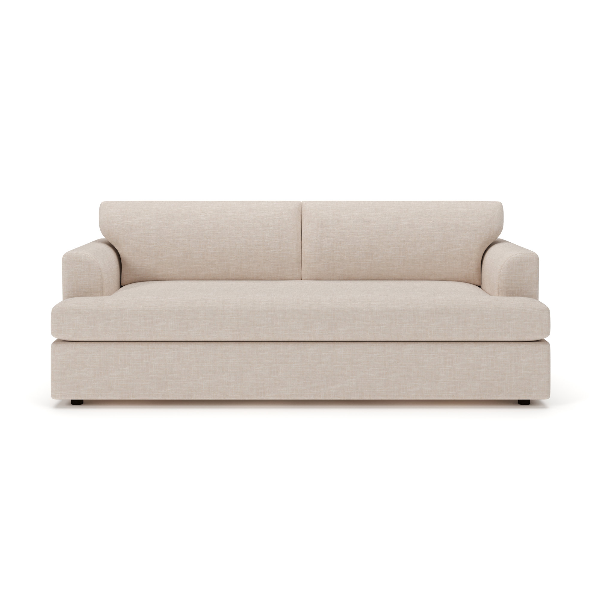 Brooks 92.5" Upholstered Sofa, Lena Sand