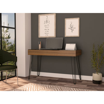 Bureau 120 tiroirs Baxter, quatre pieds, un tiroir
