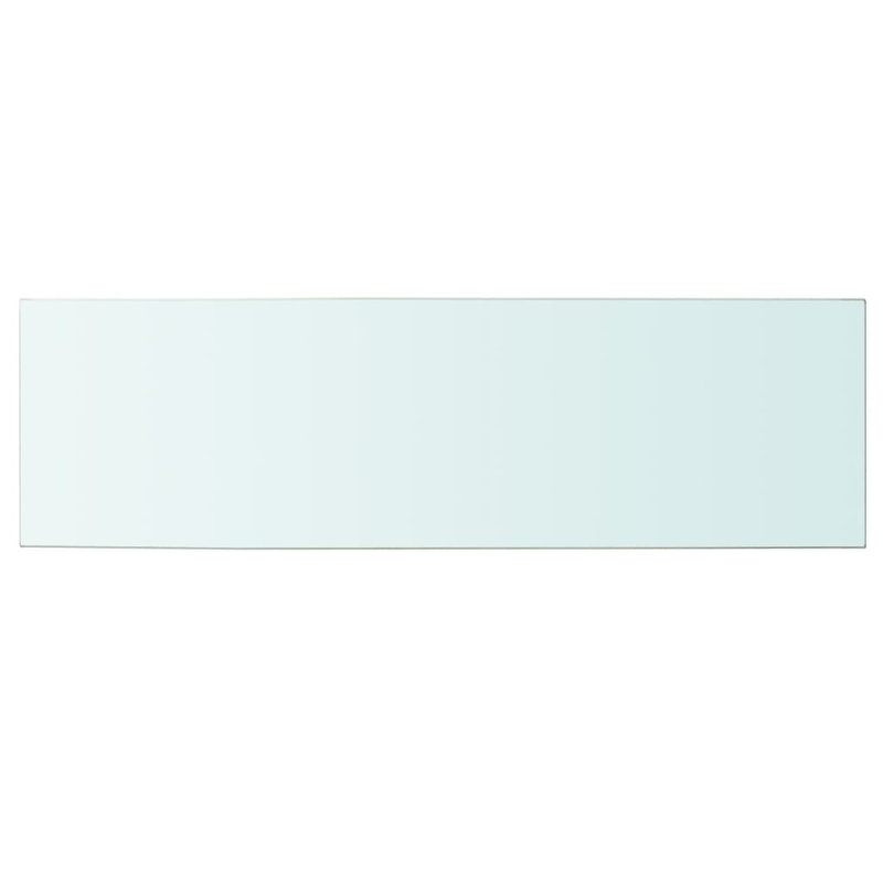 Tablette murale Tablette flottante présentoir mural en verre trempé, H 0,31 po x l 39,4 po x P 11,8 po