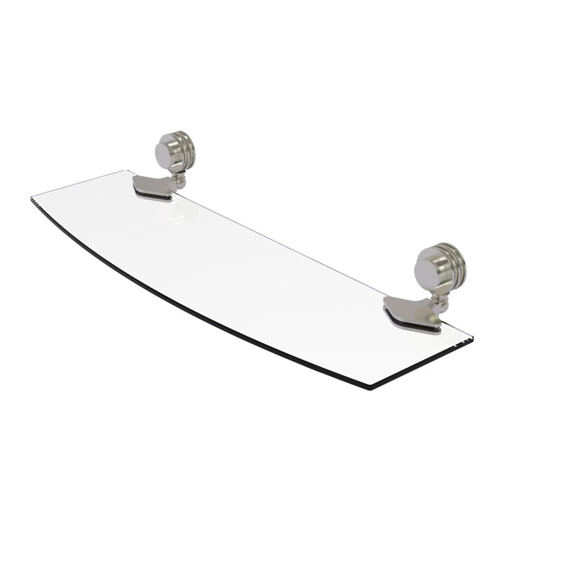Venus Bracket Shelf, Satin Nickel