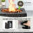 Square Propane Smokeless Fire Pit-782852439