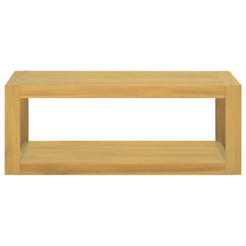 Nisbet Solid Wood Bathroom Shelves, Brown