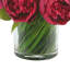 Peonies Floral Arrangement in Vase-1251473893