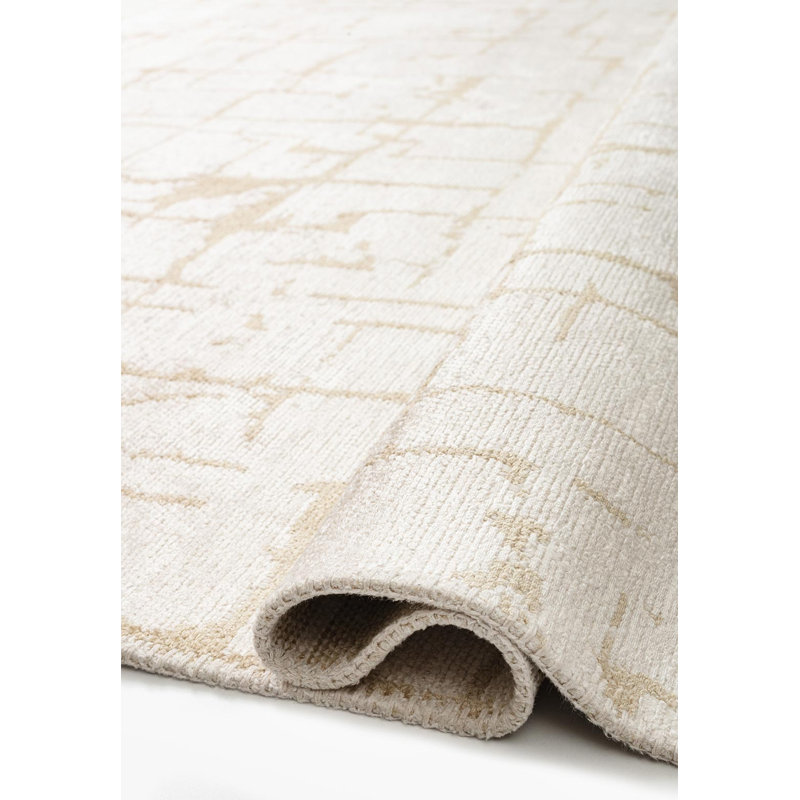 Modern Abstract Area Rug, Rectangle 9'10" x 14'
