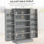 Garde-manger avec tablettes réglables, portes-173321447-173321445