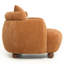 Fauteuils d'appoint Cloud Soft, fauteuil club moderne en chenille de 96,5 cm (38 pouces) pour la maison