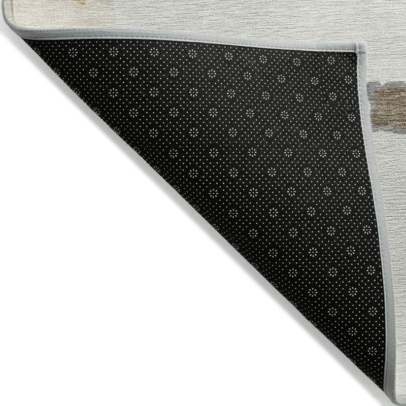 Tapis intérieur / extérieur lavable à la machine Chayden ACN1028, Rectangle 5 pi x 7 pi 6 po
