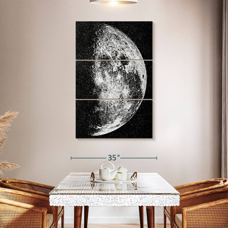 Oberle Half Moon, 50" H x 32" W