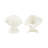 Cast Iron Shell Shaped Bookends