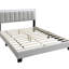 Cadre de lit tapissier double avec grand lit 1pc