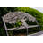 Middlebrooks 50 " W Metal Outdoor Garden Bench and Park Bench
