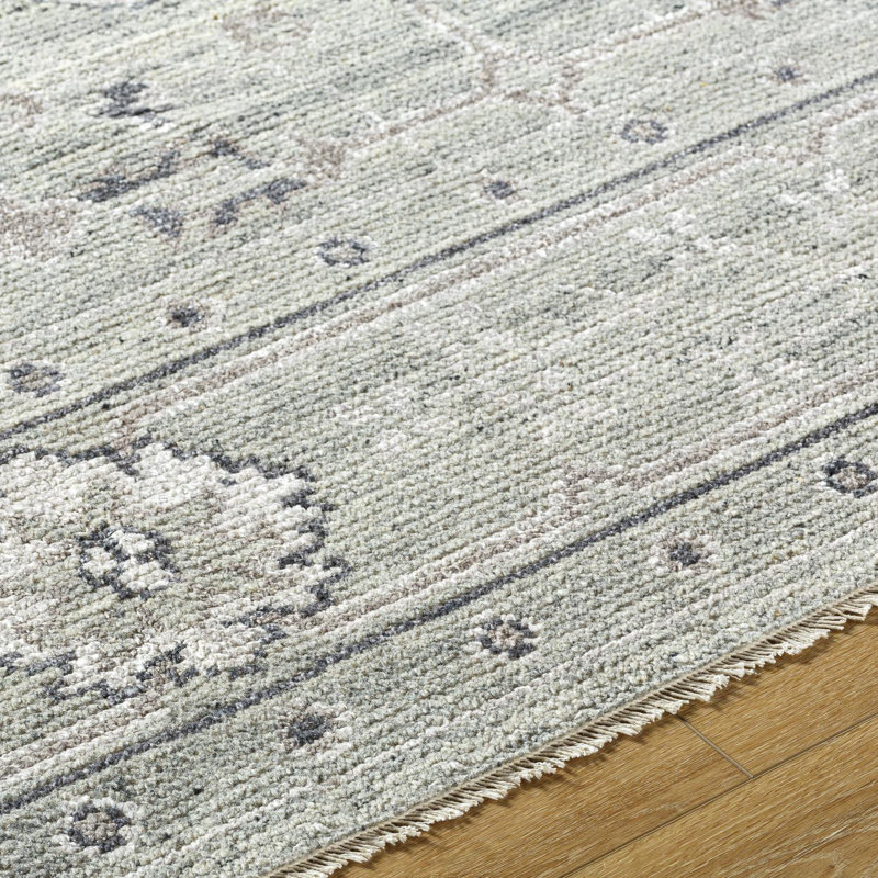 Tapis fait à la main Gallardo, Rectangle 6 pi x 9 pi