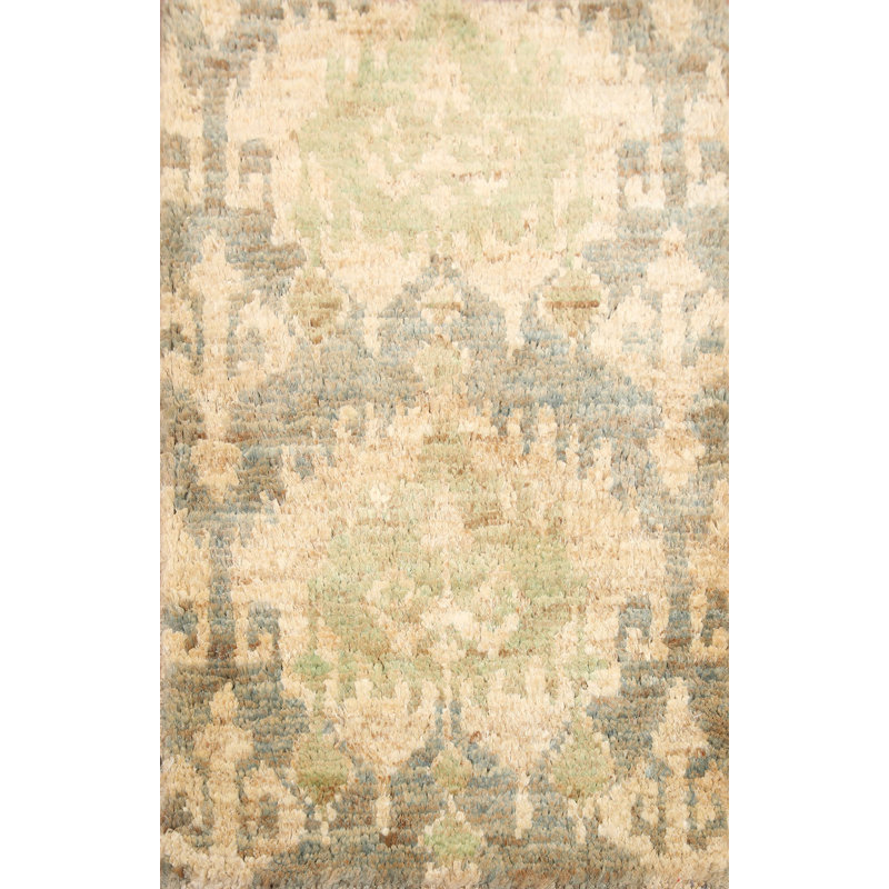 Tapis marocain abstrait pour vestibule 2x3