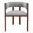 Wooden Dining Chair with Protective Pad Suitable for Kitchen or Dining Room(Set of 2)-43598180