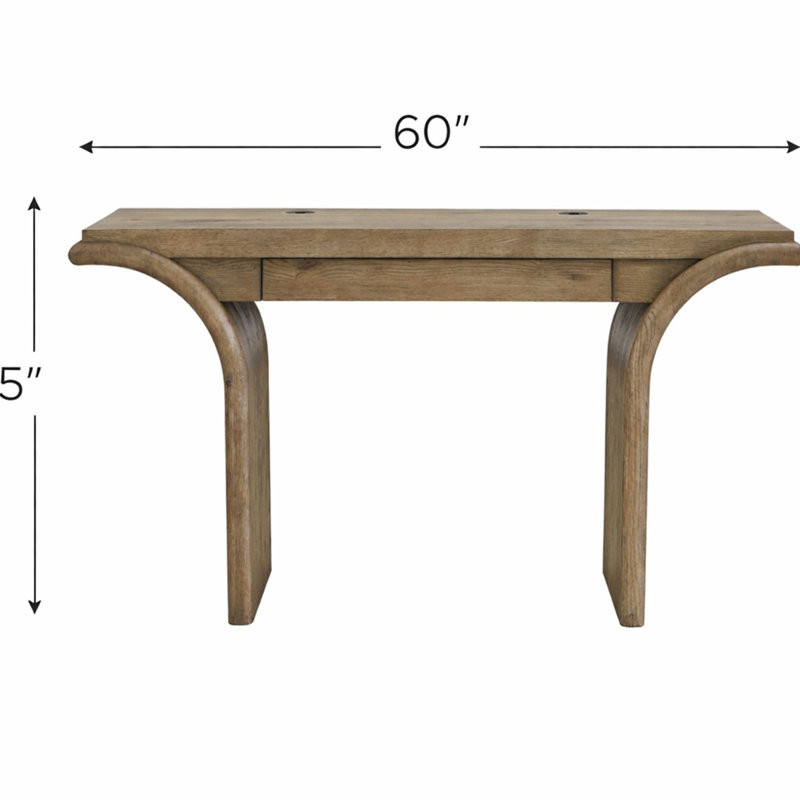 Bureau d'appoint English Knotty Oak