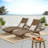 PE WICKER CHAISE LOUNGE