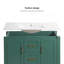 Ensemble de meuble-lavabo avec lavabo sous-comptoir + 2 portes et 2 tiroirs-115367029