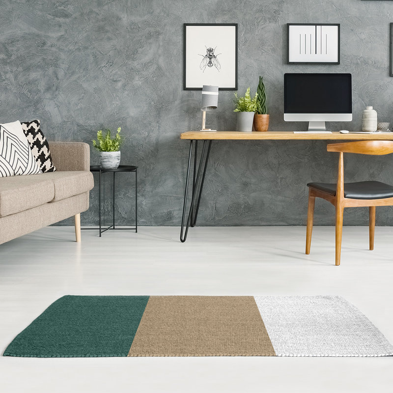 Chenille Indoor Rug, Rectangle 5' x 7'