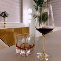 Carre Square Heavy Base Whiskey Glasses — John Osborn & Co.