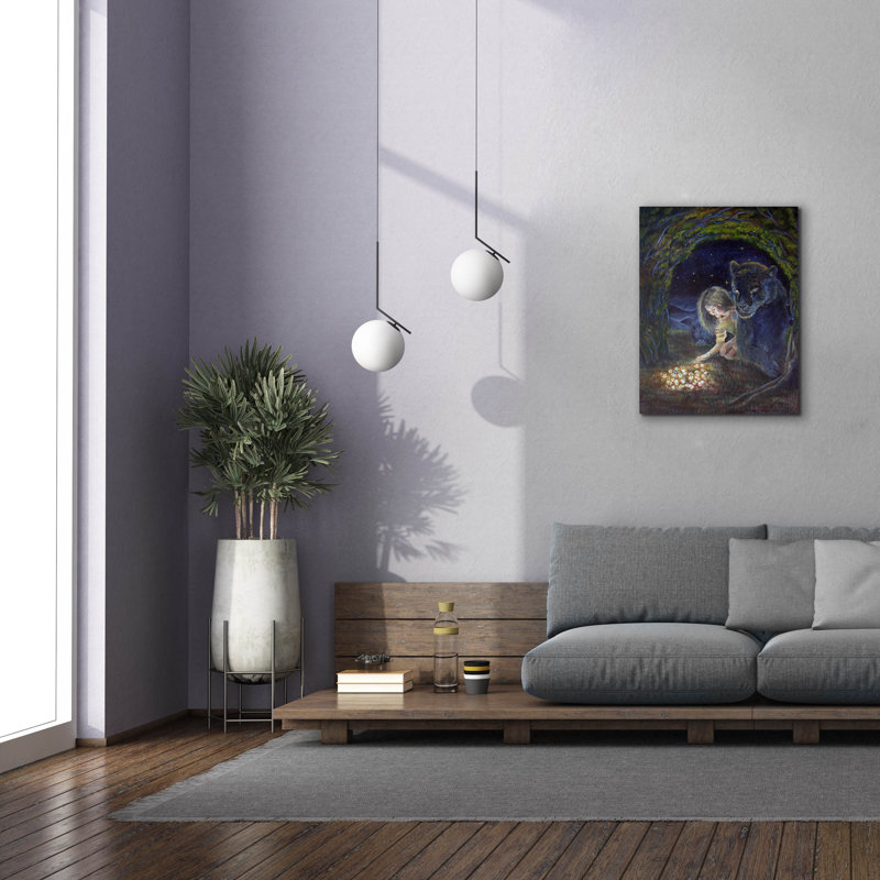 "Eping Graffiti" Préparer le changement "par Verena Wild, art mural sur toile, 26 po x 34 po