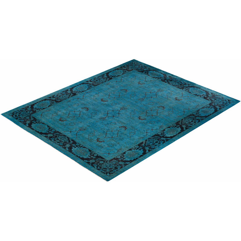 Fine Vibrance One-of-a-Kind 8' 3" X 10' 3" Hand Knotted Area Rug