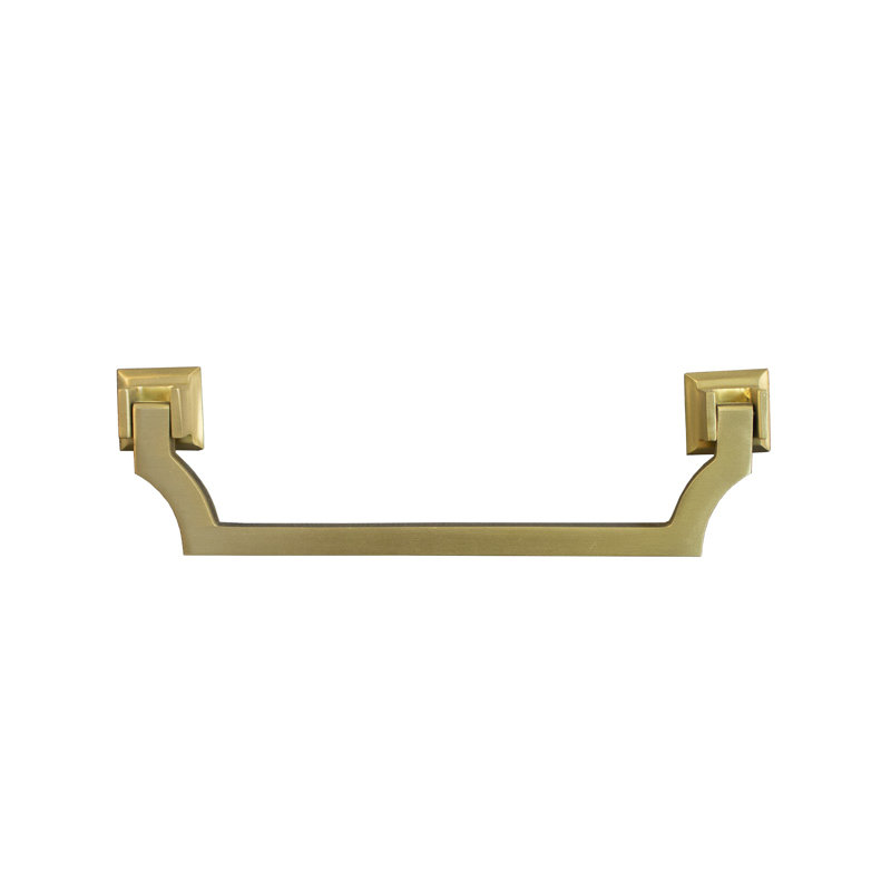 Murray Drop Handle, Antique Brass