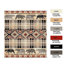 Tapis gris / brun Misk-51386946