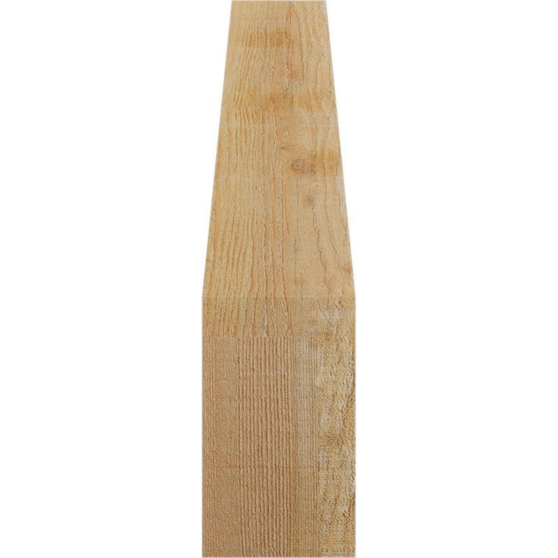 Merced Knee Brace, Douglas Fir, Rough Sawn, 18" H x 4" W x 14" D